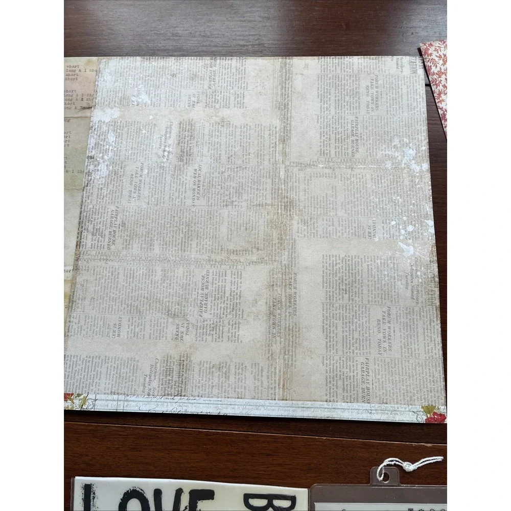 Prima & Others Scrapbook Kit Romantic Victorian No Sketches